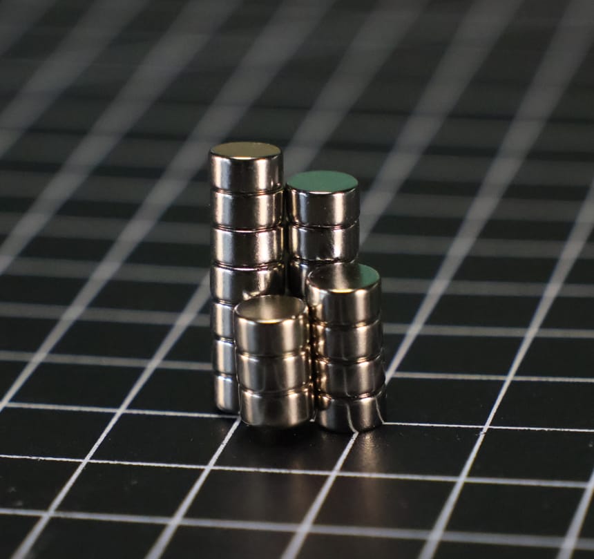 Neodymmagneter 6mm