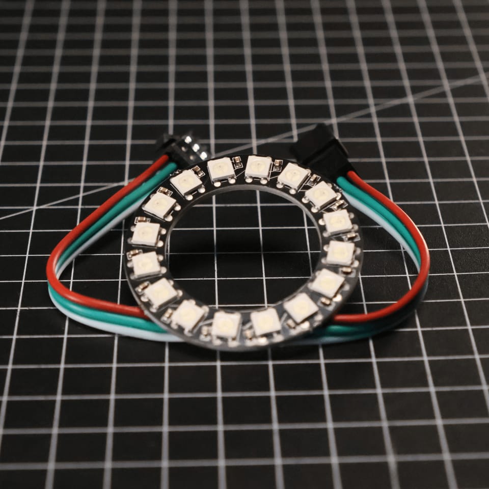 WS2812B LED-ring 5V – Adresserbar RGB