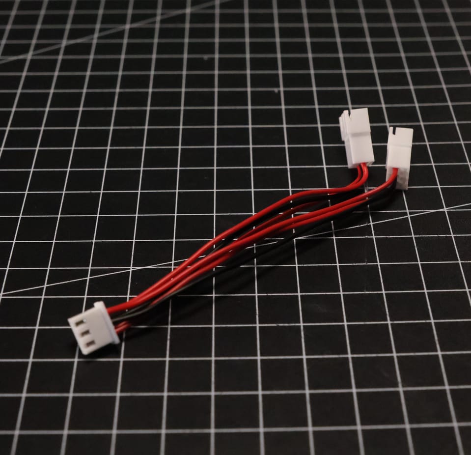 XH2.54 Y-splitterkabel 3-pin
