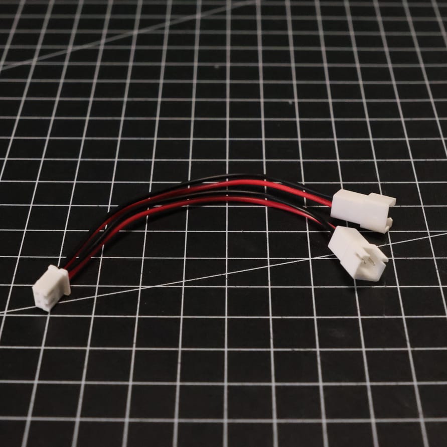 XH2.54 Y-splitterkabel 2-pin