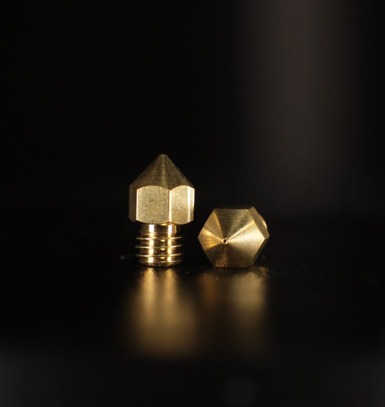 Standard MK8 Brass Nozzle